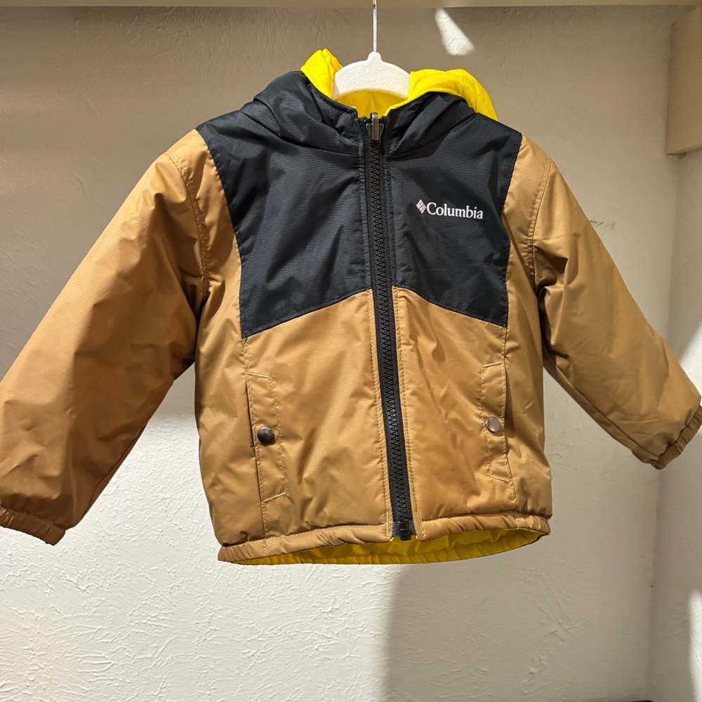 Columbia Toddler separate Snow Suit reversible with bib
